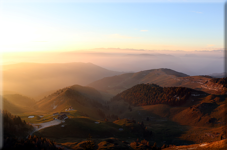 foto Tramonto da Cima Grappa